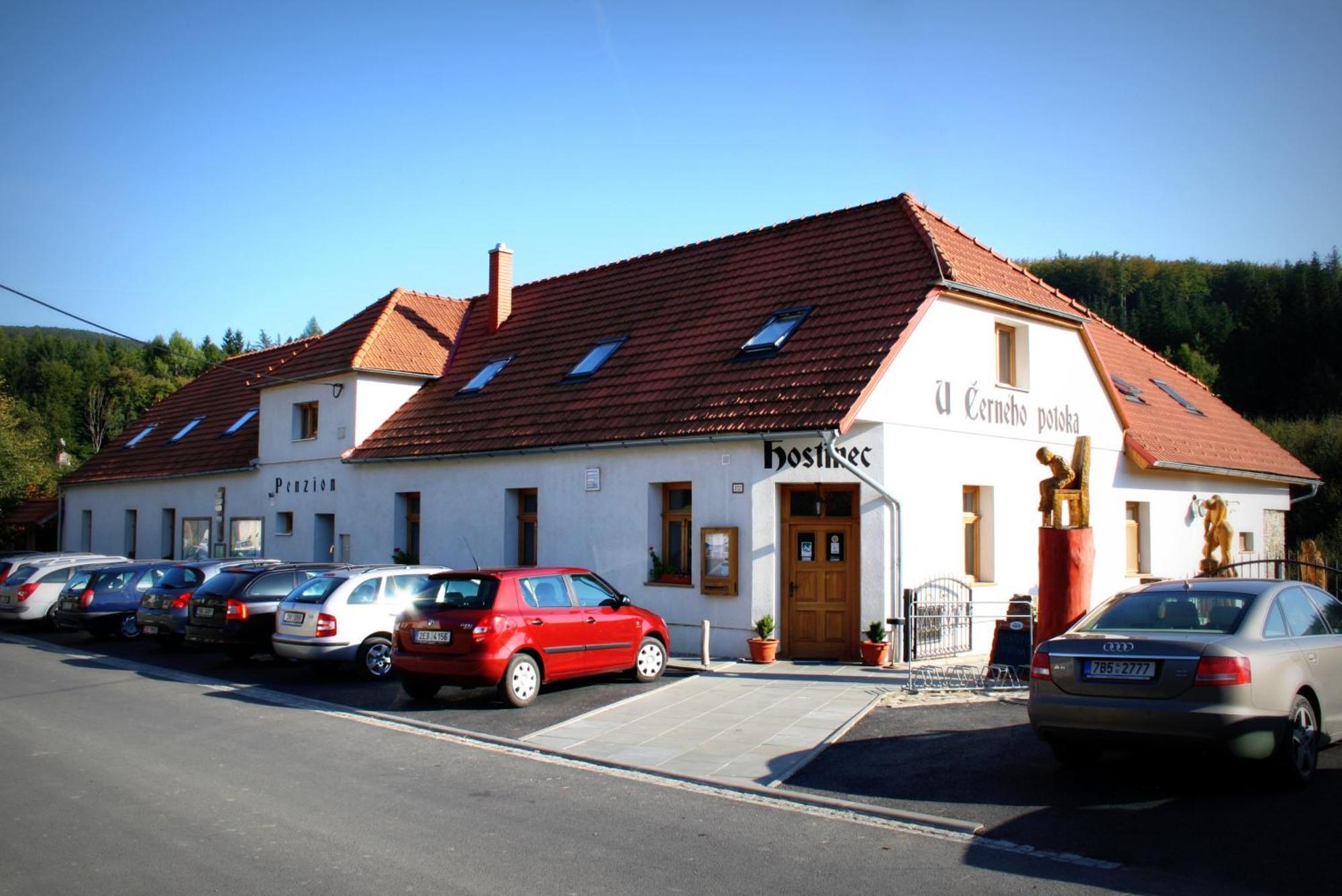 Penzion U Cerneho Potoka Nova Lhota  Exterior photo